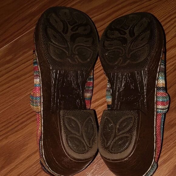 b.o.c. Born Nadiyya Striped Canvas Clogs Size 7.5M - Picture 8 of 8